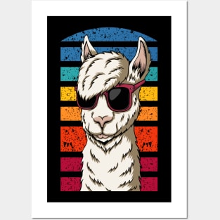 Llama Posters and Art